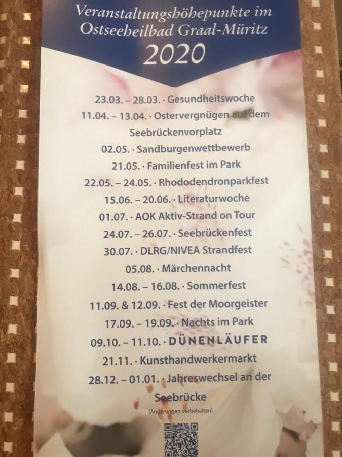 Ferienwohnung Zweisamkeit グラール・ミューリッツ エクステリア 写真